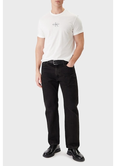 Calvin Klein Erkek T Shirt Lv04rb866g Yaa Beyaz Beyaz