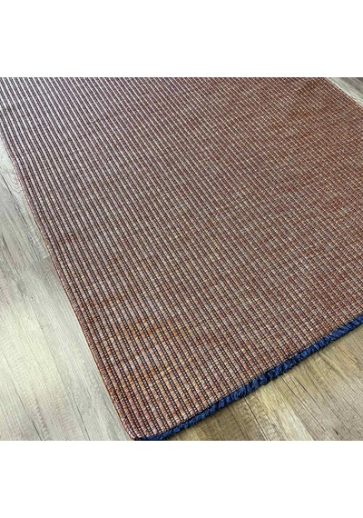 Hoom Rugs Mirel 7310 Terra Kaymaz Pamuklu Dekoratif Kilim