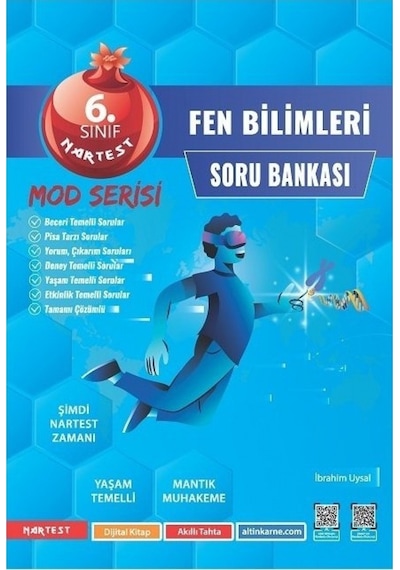 6. Sınıf Mod Fen Bilimleri Soru Bankası -  Nartest