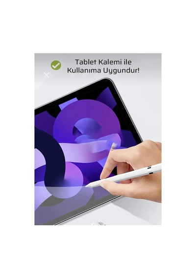 Huaweı Matepad 2025 11.5 İnç Uyumlu 9h Nano Şeffaf Darbe Emicı Kırılmaz Tablet Ekran Koruyucu Beyaz