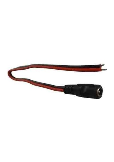 BiSıfır 2.1mm Dc Kablo Dişi 0,15 Mt Tam Bakır (25 Adet)