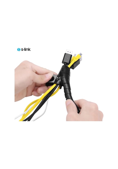 S-Link Spiral Kablo Düzenleyici Toplayıcı Organizer 28Mmx20 Metre