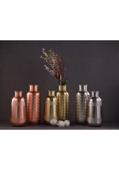 İron Hand Plnt W Pnc B Ma3845 Gold Vazo Standart - Rose Gold
