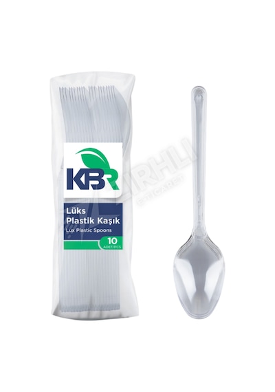 Kbr Plastik Kaşık 10'lu