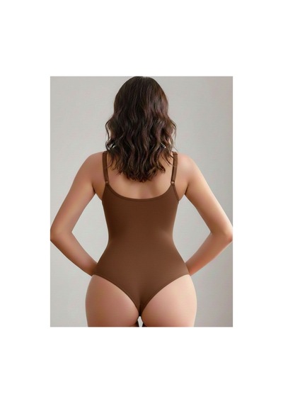 Mistirik Mimola Model 3 Bölge Etkili Örmekumaş Yapılı String Body Kahve Renk042