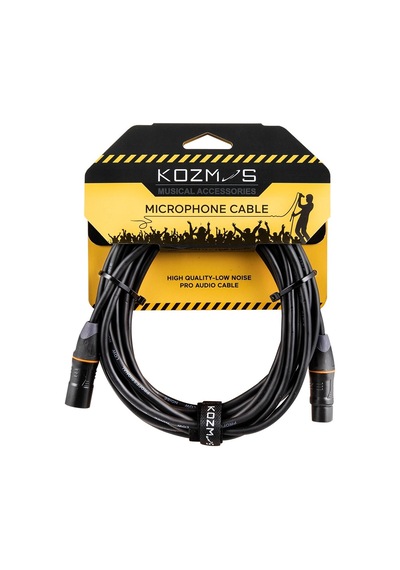Kozmos Kcl-020-6m Mikrofon Kablosu 6 Metre Xlr Xlr