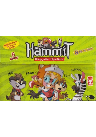 Hammit Olimpiyatlar Ülkesi 3 Set-5 Kitap Takım - Cem Gülbent - Timaş Çocuk