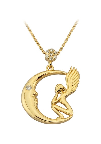 Altın Ay Melek Kolye 80166593