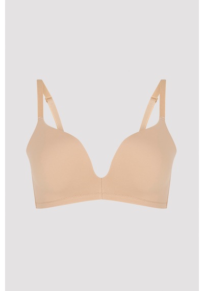 Penti #Hiççamaşırı Ten Decollette Push Up Balensiz Sütyen
