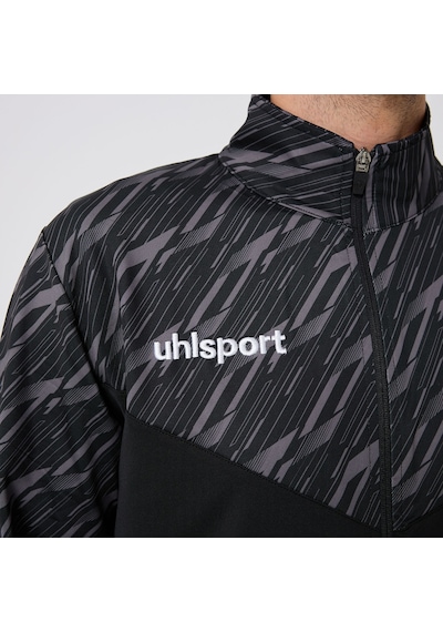 Siyah - Siyah Uhlsport Erkek Futbol Kamp Eşofman Takımı Progressive 1002269 Siyah