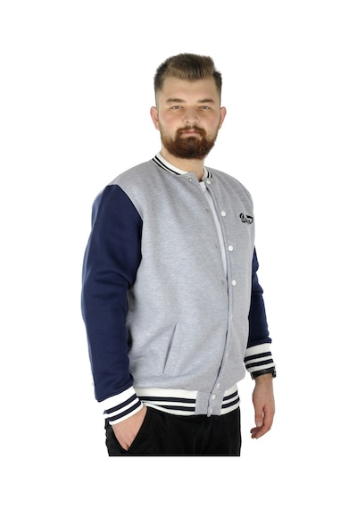 Mode Xl Büyük Beden Erkek Kolej Mont Süper 22614 Grimelanj 001