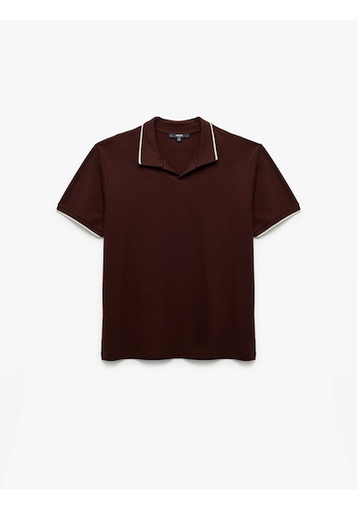 Koton Kontrast Detaylı Pamuklu Pike Kumaş Kısa Kollu Slim Fit Polo Yaka Tişört Bordo 5sam10091mk Bordo Koton Kontrast Detaylı Pamuklu Pike Kumaş Kısa Kollu Slim Fit Polo Yaka Tişört Bordo 5sam10091mk Bordo