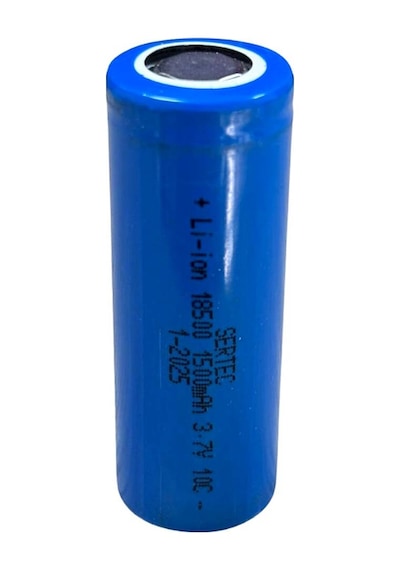 Sertec 3.7v Li-ion 18500 1500 Mah 10c Şarjlı Pil Evimdeyokyok