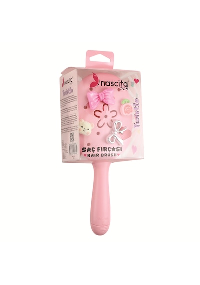 Açık Pembe Twıstlo Saç Fırçası Saç Fırçası