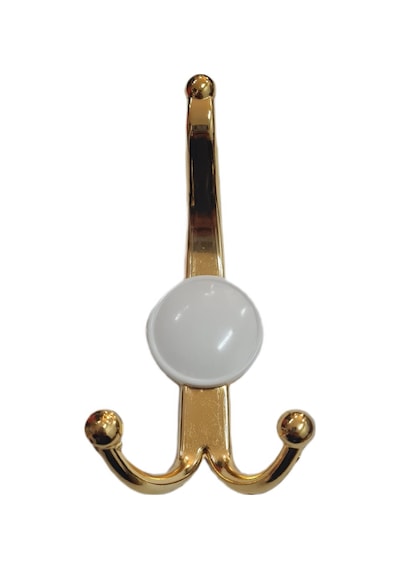 Misket Portmanto Askı Gold 5 Adet Dayanıklı Metal Duvar Ve Vestiyer Askılığı Krom