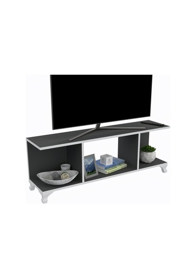 Kenzlife televizyon sehpası seul gri 038*150*30 tv ünitesi