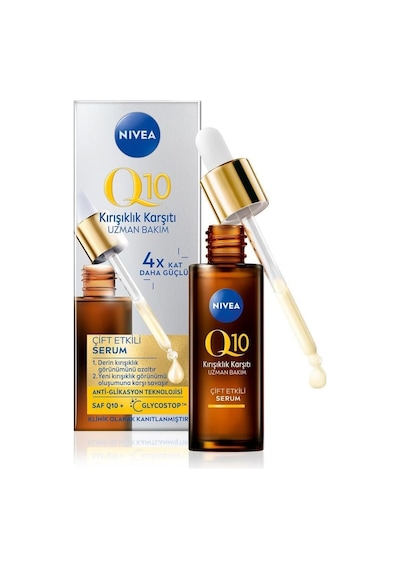 Nıvea Q10 Kırışıklık Karşıtı Çift Etkili Serum 30ml X 2 Adet