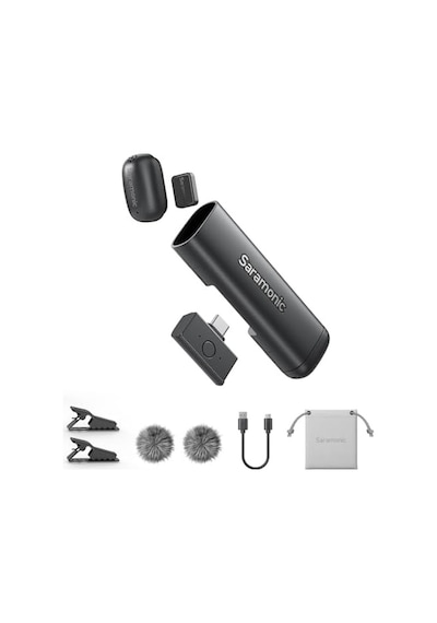Saramonic İphone 17/16/15 Ve Android İçin Air Se Kablosuz Mini Mikrofon, 48khz/24-bit, Aı Gürültü Engelleme, Röportaj Youtube Tiktok Podcast Vlogging İçin İçerik Oluşturucu Mikrofonlar Klip Saramonic İphone 17/16/15 Ve Android İçin Air Se Kablosuz Mini Mikrofon, 48khz/24-bit, Aı Gürültü Engelleme, Röportaj Youtube Tiktok Podcast Vlogging İçin İçerik Oluşturucu Mikrofonlar Klip