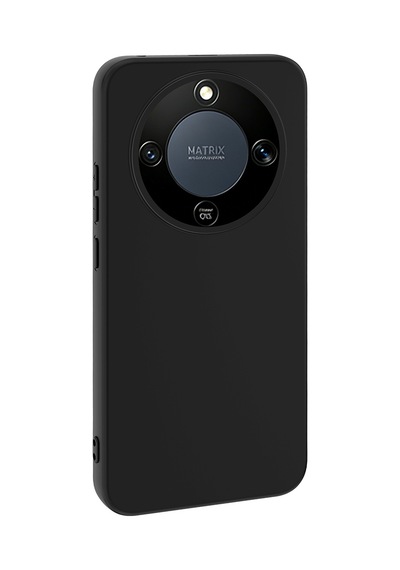Kilifone - Honor Magic 8 Lite 5g Uyumlu Kılıf Esnek Koruyucu Mara Lansman Kapak - Lacivert - T40933