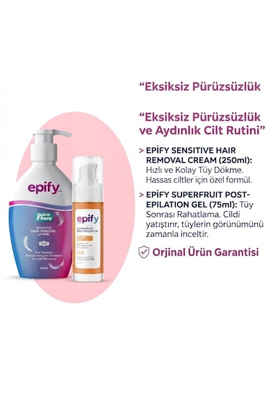 Özel Bakım Kombinasyonu 250 Ml Pompalı Tüy Dökücü Ve 75ml Bakım Jeli