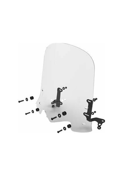 Ucl Tvs Jüpiter 110 / 125 Şeffaf Tur Camı