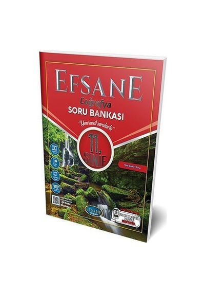 Efsane Yayınları 11.Sınıf Coğrafya Soru Bankası