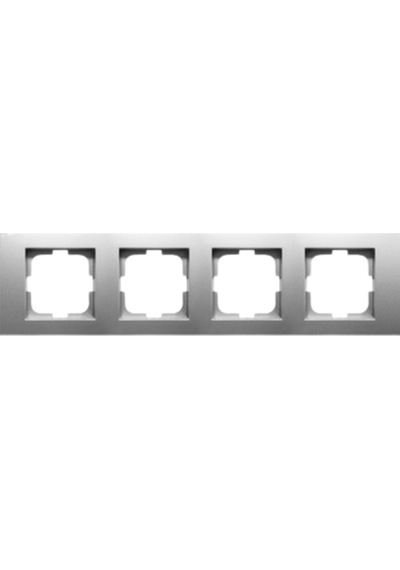 Ovivo Grano Metallic Dörtlü Çerçeve Silver