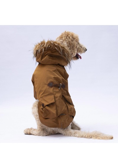 Camel Charles Büyük Irk Köpek Mont Köpek Yağmurluk Köpek Kıyafeti Köpek Elbisesi