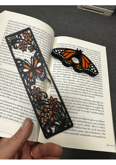 Kelebek Kitap Tutucu