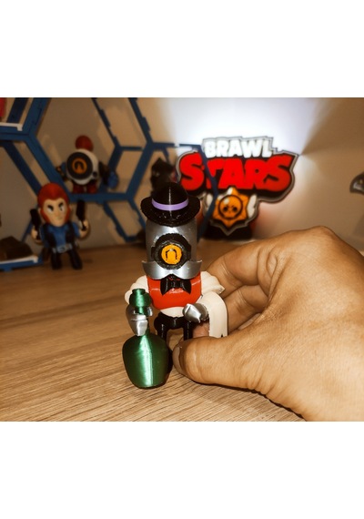 Brawl Stars Barley Figür