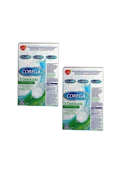 Protez Temizleyici 30 Tablet - 2 Adet
