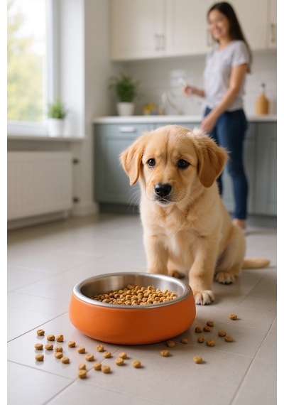 Beton Kedi Ve Köpek Mama/su Kabı Paslanmaz Çelik İç Hazneli, Devrilmez Ve Hijyenik Besleme Kabı
