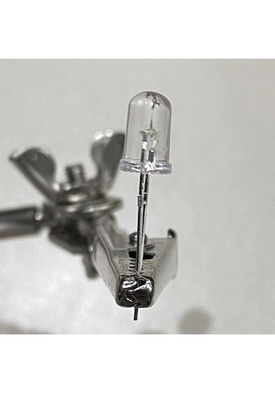 Flaşörlü Led Mavi 2 Bacaklı 5mm