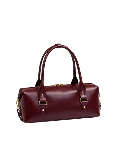 Wikidays.s Moda Trendi Kadın Silindir Model El,omuz Ve Kol Çantası Bordo