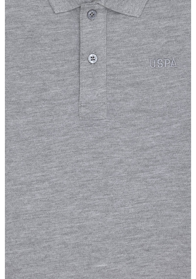 U.s. Polo Assn. Erkek Çocuk Gri Melanj Tişört Basic 50306495-vr086 Gri Melanj