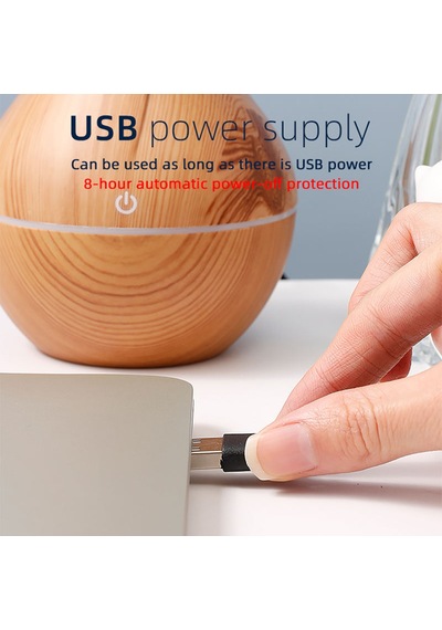 Delux Serisi Işıklı Aksesuar Ofis Aksesuarı Stil Sahibi Usb& 039 Li Hava Nemlendirici