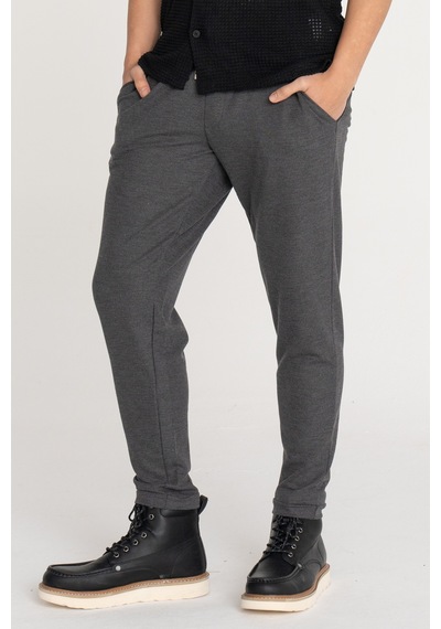 Jack & Jones Erkek Eşofman Altı - Tace - 12268444 Dark Grey Melange