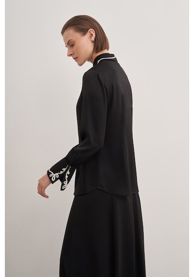 Aker 24aw15259111 Küçük Beden Bluz 24aw15259111 002 Siyah Siyah