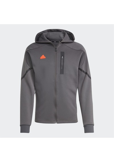 Adidas Designed For Gameday Full Zip Erkek Sweatshirt 001