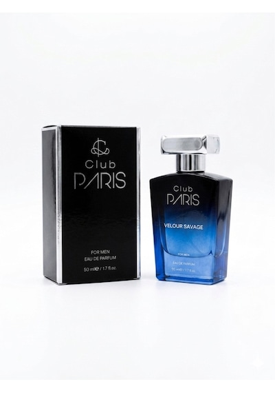 Club Paris Velour Savage - Erkek Parfüm 50 Ml Aromatik - Odunsu