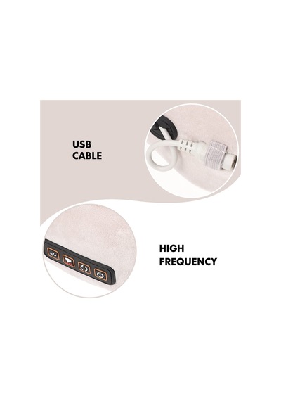 Vaguelly 1 Set U-şekilli Boyun Masajı, Isıtma Ve Yoğurma Fonksiyonlu, Rahatlatıcı Masaj İçin Ergonomik Boyun Koruyucusu Ve Ev Ve Seyahat İçin Gerginliği Hafifletme Vaguelly 1 Set U-şekilli Boyun Masajı, Isıtma Ve Yoğurma Fonksiyonlu, Rahatlatıcı Masaj İçin Ergonomik Boyun Koruyucusu Ve Ev Ve Seyahat İçin Gerginliği Hafifletme