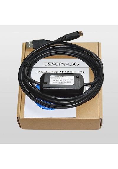 Usb-gpw-cb03 Plc Uyumlu Programlama Kablosu Proface Gp Hmı Dokunmatik Ekran Panel Dijital