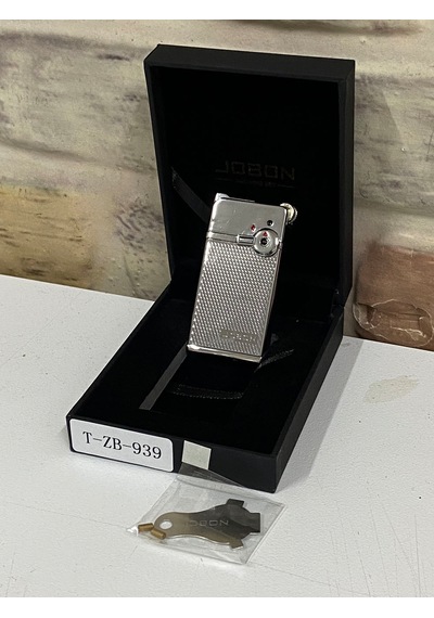 Jobon Çift Ateşlemeli Gaz Açıp Kapatmalı Gümüş Gri Renk Kişiye Öz