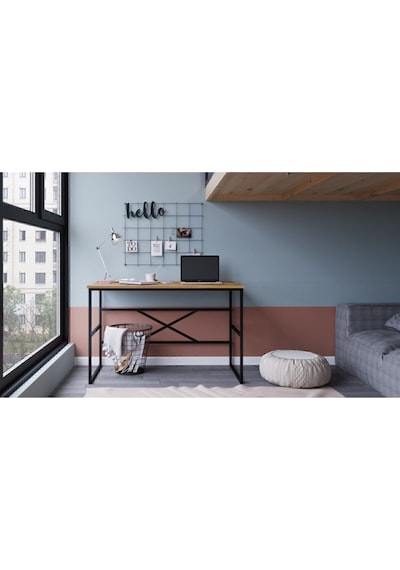 Atlantis 120cm Metal Çalışma Masası Atl21-a Çam Atlantik Çam Atlantis 120cm Metal Çalışma Masası Atl21-a Çam Atlantik Çam