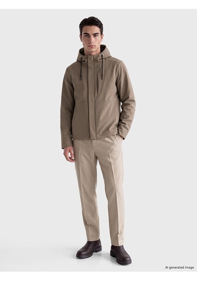 Lcwaıkıkı Classic Kahverengi Regular Fit Kapüşonlu Erkek Ceket