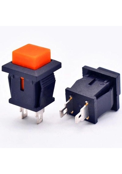 Ic-180k-0 Kare Buton Kırmızı Yaylı Ters Ds-430