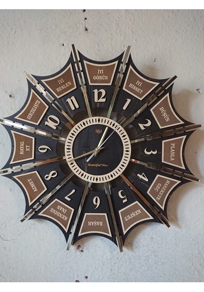 Duvar Saati 50Cm Goodtıme Çok Renkli