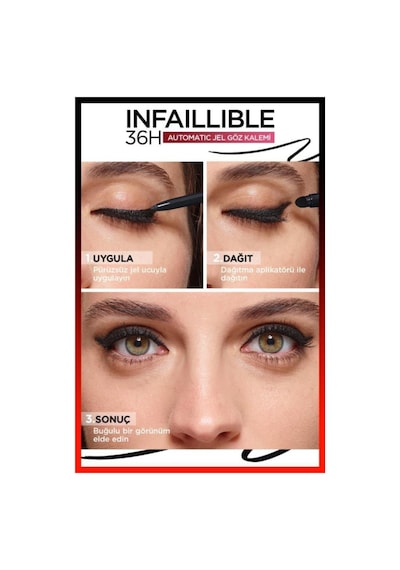 L'Oreal Paris Infaillible Automatic Jel Göz Kalemi Kahverengi
