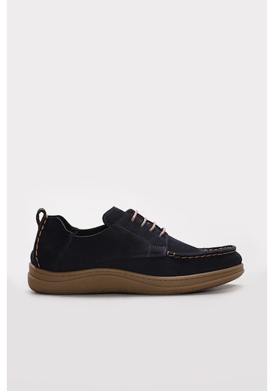 Fast Step Hakiki Deri Erkek Casual Ayakkabı 742ma215340 Lacivert