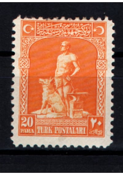 1926 Yılı Londra Baskısı Posta Pulları 20 Para Tp0779 İsfila1159